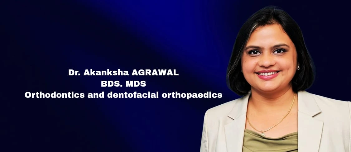 Dr. Akanksha Agarwal, orthodontist at HaiDent Sector 52, Gurugram